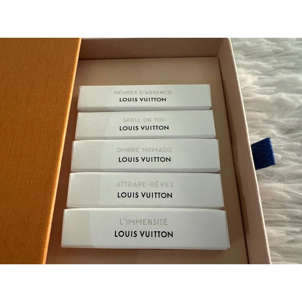 Louis Vuitton LV perfume samples NEW with box (5 Ea X 2ml)